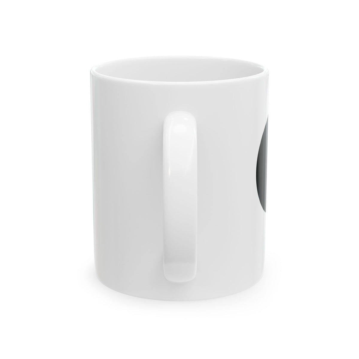 Black Circle Mug