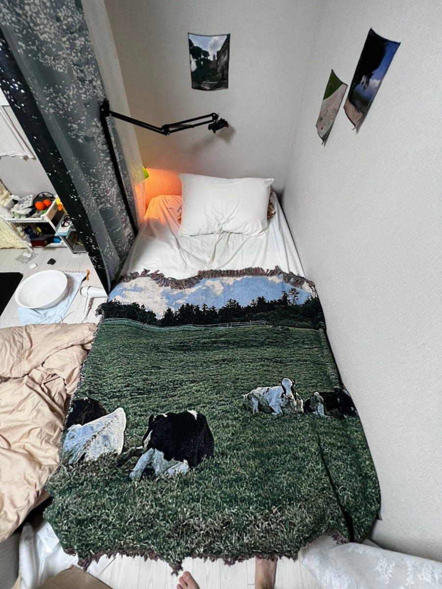 jeju woven blanket